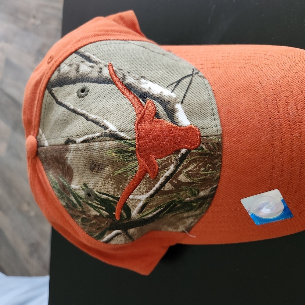 RealTree Orange and Camouflage Hat Texas LONGHORNS-unisex
